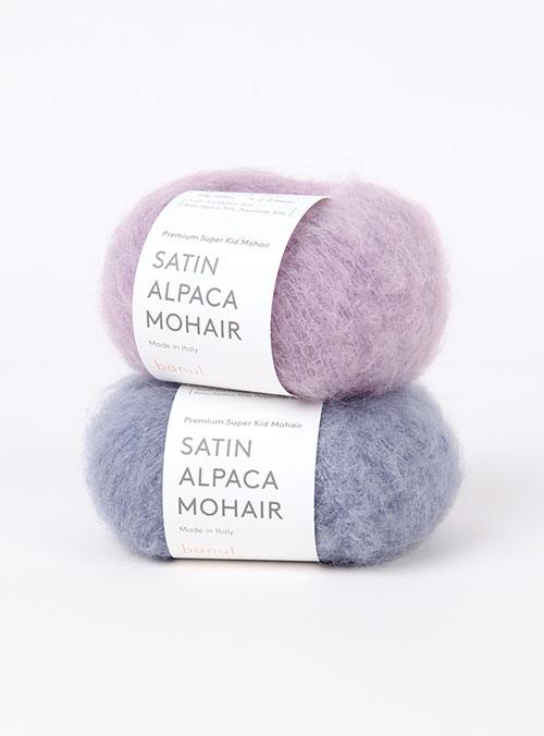 새틴 알파카 모헤어(Satin Alpaca Mohair)